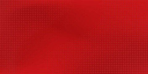 Red diagonal geometric shape with halftone. Modern fiber textured vector eps 10