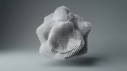 Dynamic Wavy Abstract Moving Form