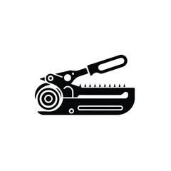 Black and White Hand Plane Woodworking Tool