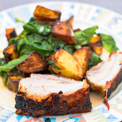 BBQ Italian-Style Butterflied Lamb Leg