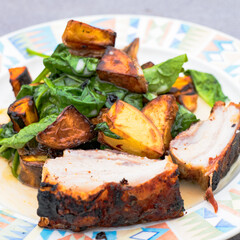 BBQ Italian-Style Butterflied Lamb Leg