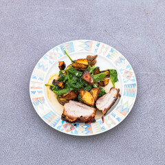 BBQ Italian-Style Butterflied Lamb Leg