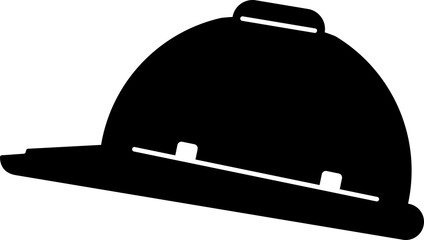 Safety helmet silhouette transparent PNG. Safety helmet vector illustration. Safety helmet symbol. Safety helmet silhouette. Engineer's helmet PNG.