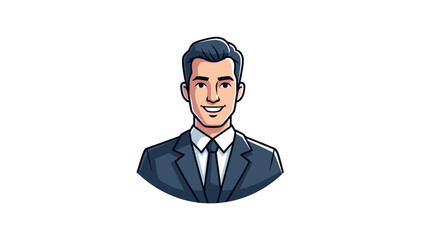 Professional Businessman Portrait with Confident Smile.