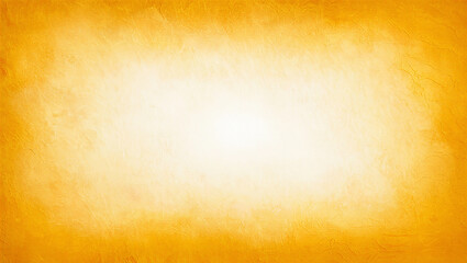 Bright orange gradient background with soft rounded square light effect in center © Sadiya Digital