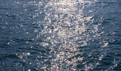 Shimmering Sunlight on the Ocean Surface