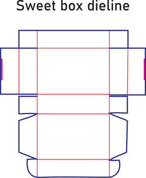 Cigarette box dieline template packaging layout with flip top lid folding lines and bleed for tobacco product industry