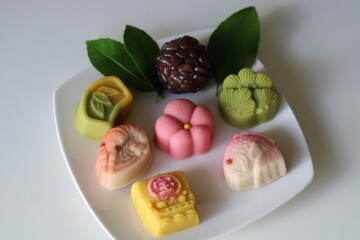 和菓子　カラフル