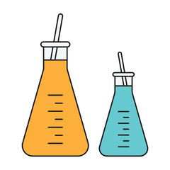 test tube vector illustration