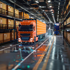 Digital supply chain logistics transformed by data platforms, automation, and real-time visibility