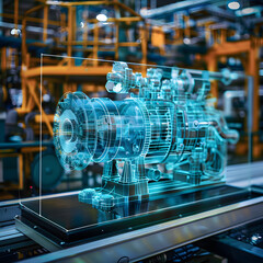 Digital twin technology optimizes manufacturing through real-time simulation, monitoring, and efficiency