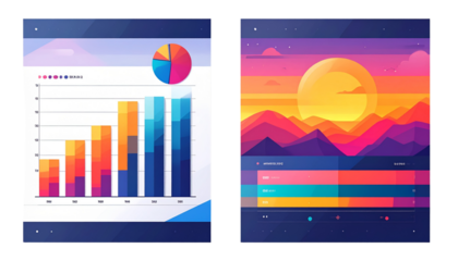 Business Planner Elements – Goals & Timeline PNG Bundle 