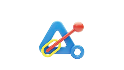 Abstract 3D Toy Construction