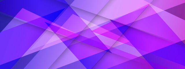 Obraz premium Abstract geometric background in violet and blue hues, perfect for digital designs, branding projects, and modern web graphics