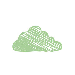 Obraz premium Bush Scribble Doodle Illustration