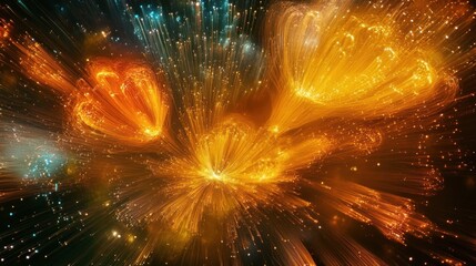 Abstract cosmic explosion