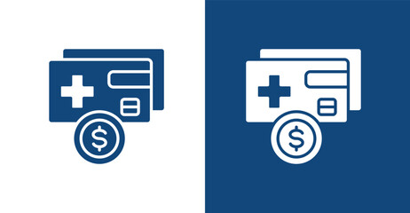 Payment Glyph, with light and dark background