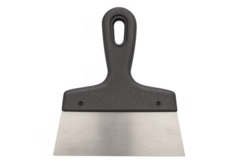 Spreading knife tool with metal blade for drywall work