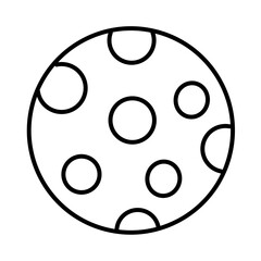 Fototapeta premium Astronomy vector icon