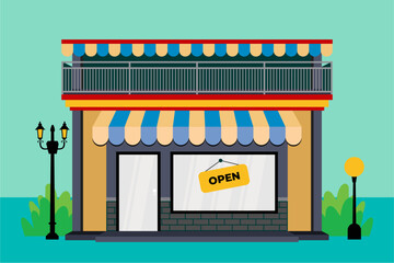 shopping mall or big box store built in contemporary