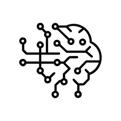 Illustration of a brain with neural connections