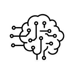 Illustration of a brain with neural connections