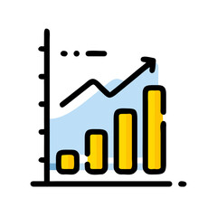 Growing business graph