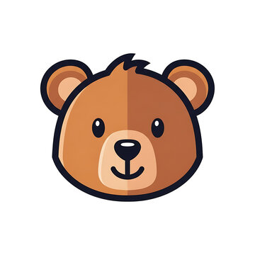 Bear Face Icon.