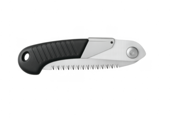 Folding hand saw for gardening and outdoor pruning
