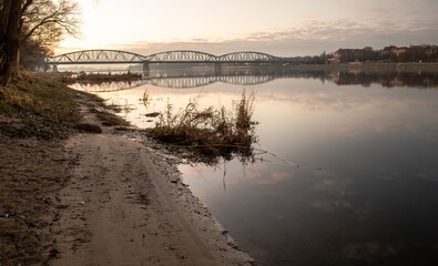 rzeka, gród, woda, architektura, europa, podróż, niebo © Krzysztof  Jaworski