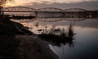 rzeka, gród, woda, architektura, europa, podróż, niebo © Krzysztof  Jaworski