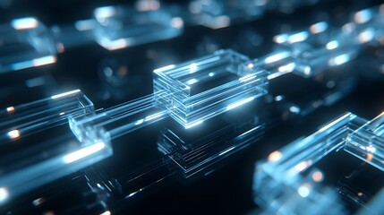 The concept of a transparent and verifiable digital ledger on the blockchain.