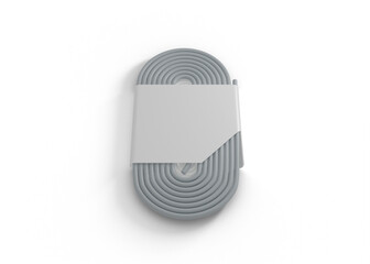 Cable Wrap Packaging Mockup