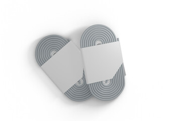 Tech Cable Branding Strap Mockup