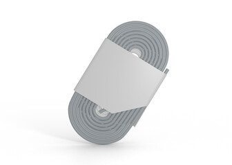 Cable Sleeve Label Mockup