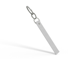 Metal Ring Keychain Branding Mockup