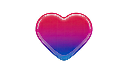 Bisexual Pride Heart Icon