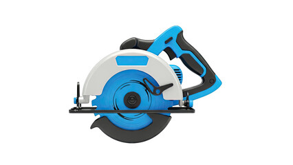 Blue and Gray Circular Saw