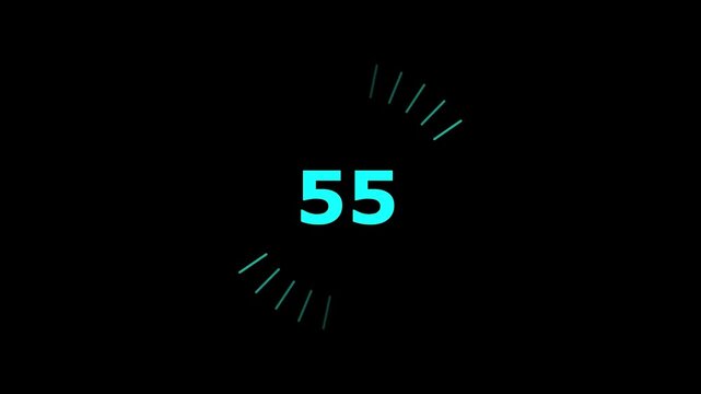 4K motion graphic with of Loading circle or progress loading bar 0 to 100% video. Animation of preloaded animation web design template.