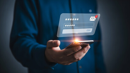 Mobile Digital Payment with Credit Card Smartphone Online Banking Concept