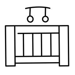 Childhood icon vector