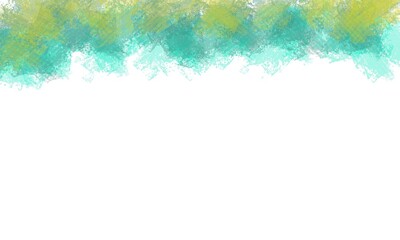 abstract watercolor background and copy space for text isolated on white 