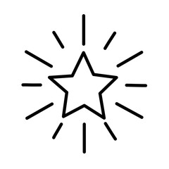 Star vector icon