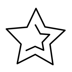Star vector icon
