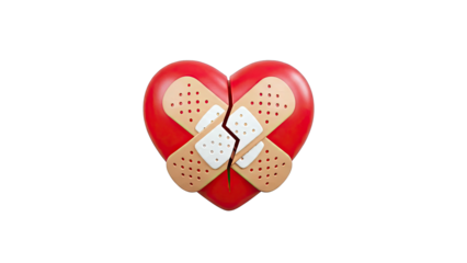 Broken Heart Bandaged