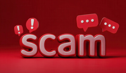 Scam alerts received in digital communication and online interactions
