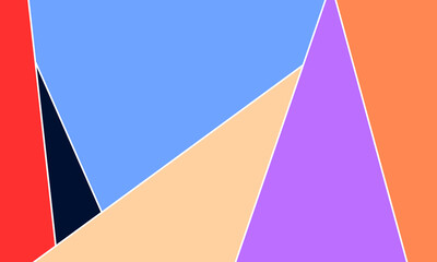 bold abstract geometric shapes with vibrant colors for modern backgrounds branding presentations and creative layouts
