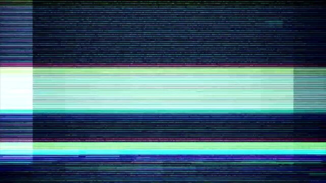 VHS real defects noise and artifacts, glitches from an old tape