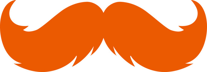 Irish Leprechaun Moustache Isolated on Transparent Background St Patrick’s Day