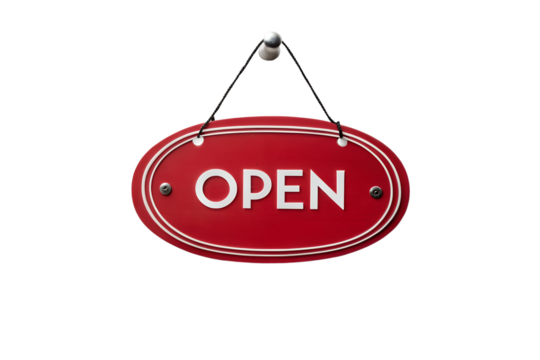 Red sale sign and tag isolated for shopping and retail - Powered by Adobe